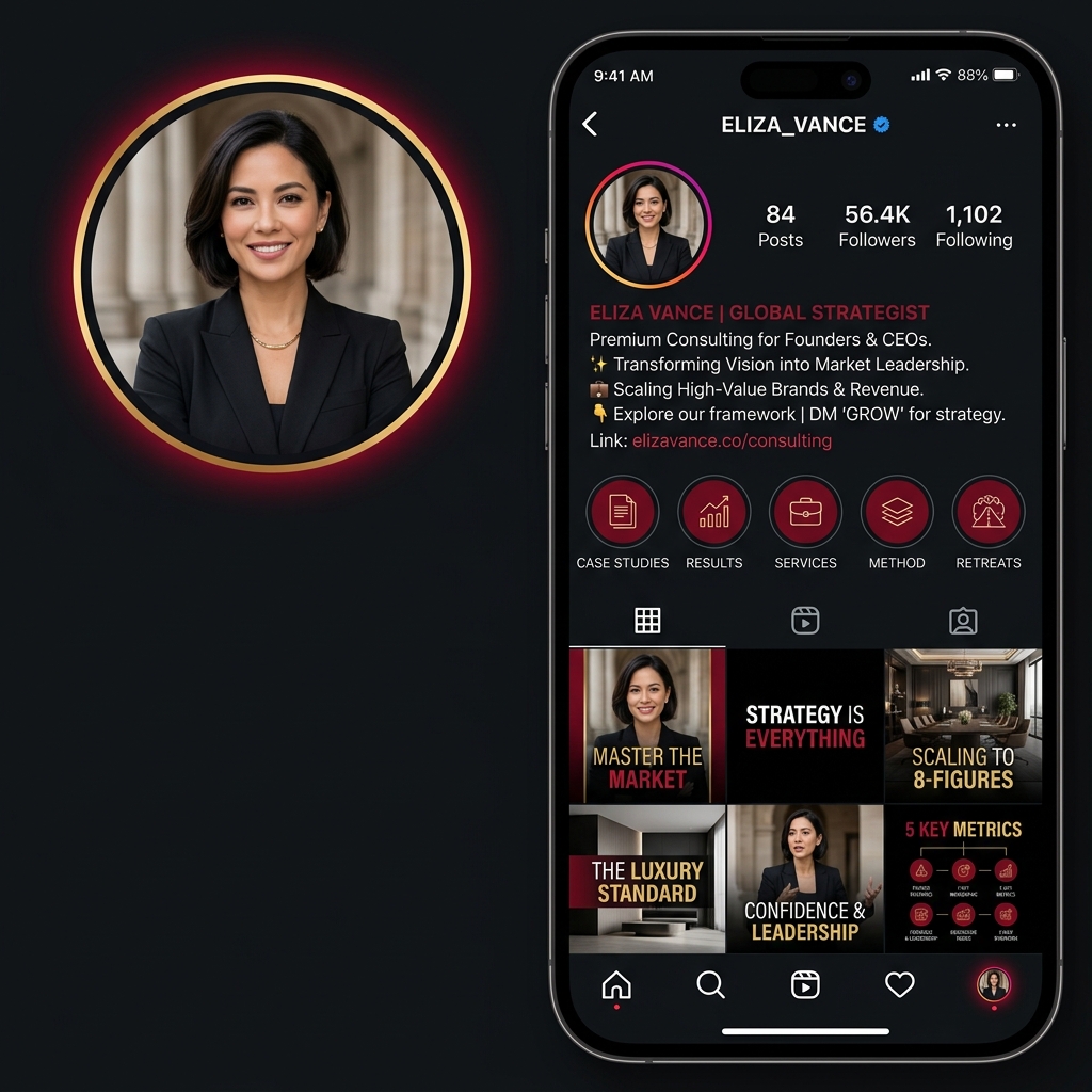 Instagram Profile After Optimization