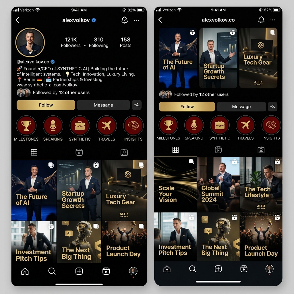 Instagram Profile After Optimization